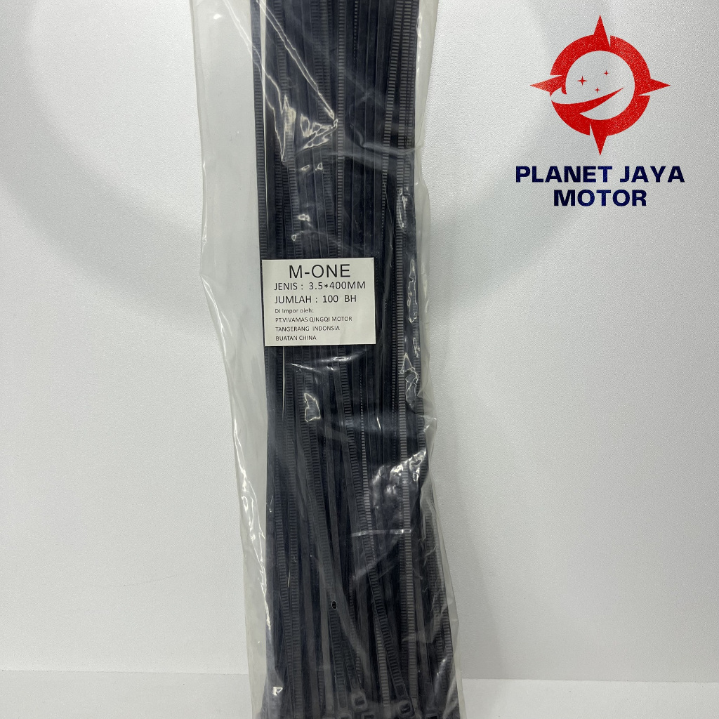 

Tali Ties Hitam 3,5 x 400mm (100PCS)