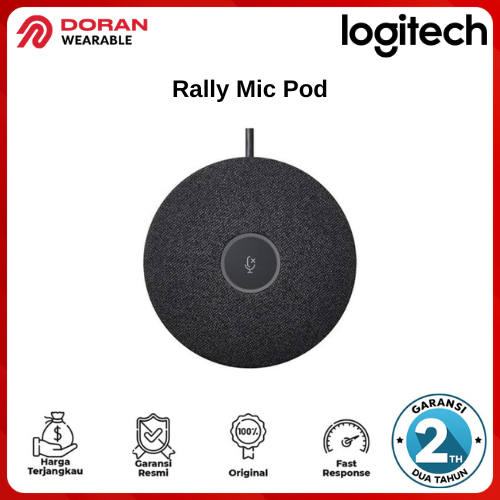 Logitech microphone Conference Pod for Rally System - Garansi Resmi 2 Tahun