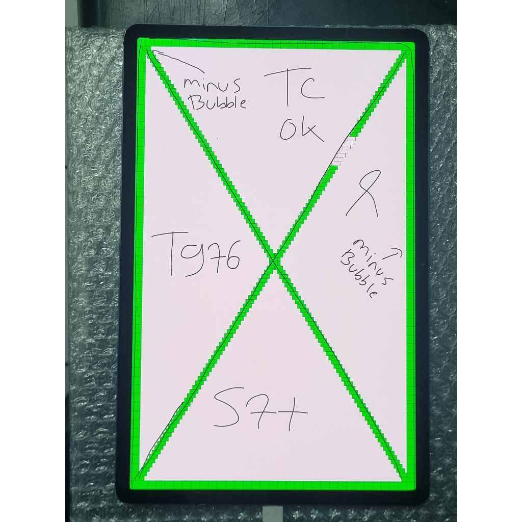 LCD SAMSUNG  GALAXY TAB S7+ - T976 ORIGINAL COPOTAN MINUS