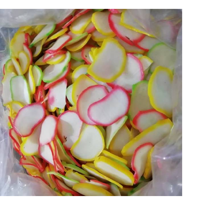 

Kerupuk Bawang Warna warni Mentah