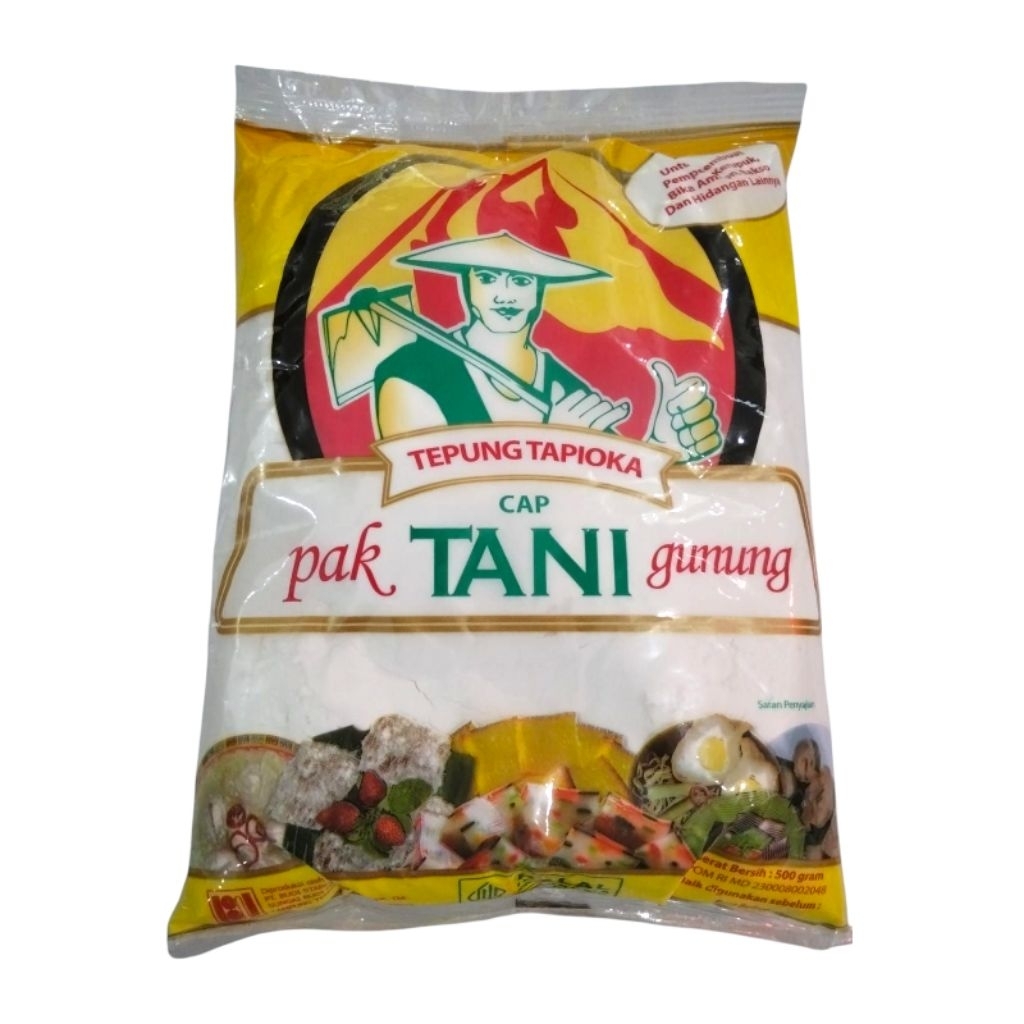 

Tepung Tapioka Cap Pak Tani 500g