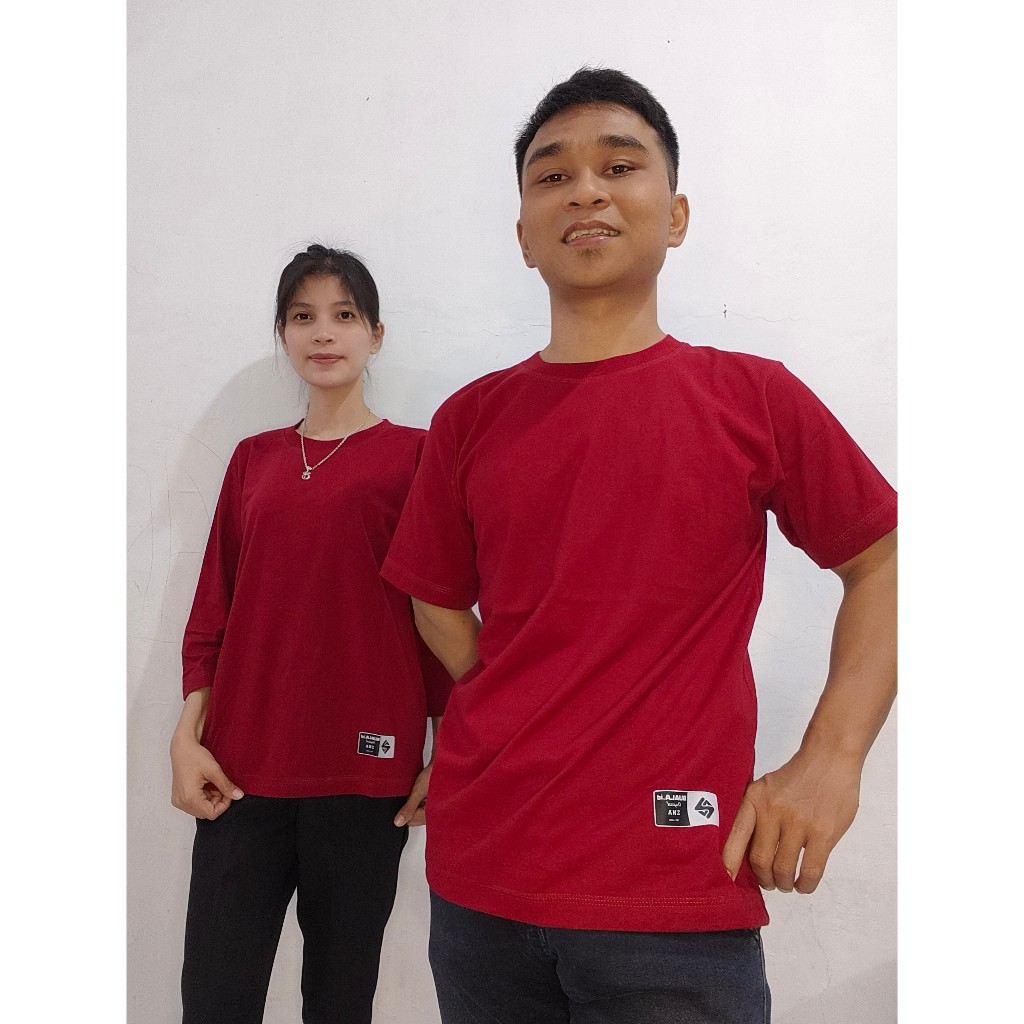 KAOS POLOS // KAOS PENDEK // KAOS 7/8 COTTON KNITO