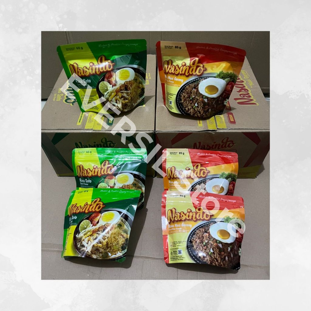 

NASINDO rasa NASI SOTO Siap Santap | Nasi Instan Lezat, Praktis