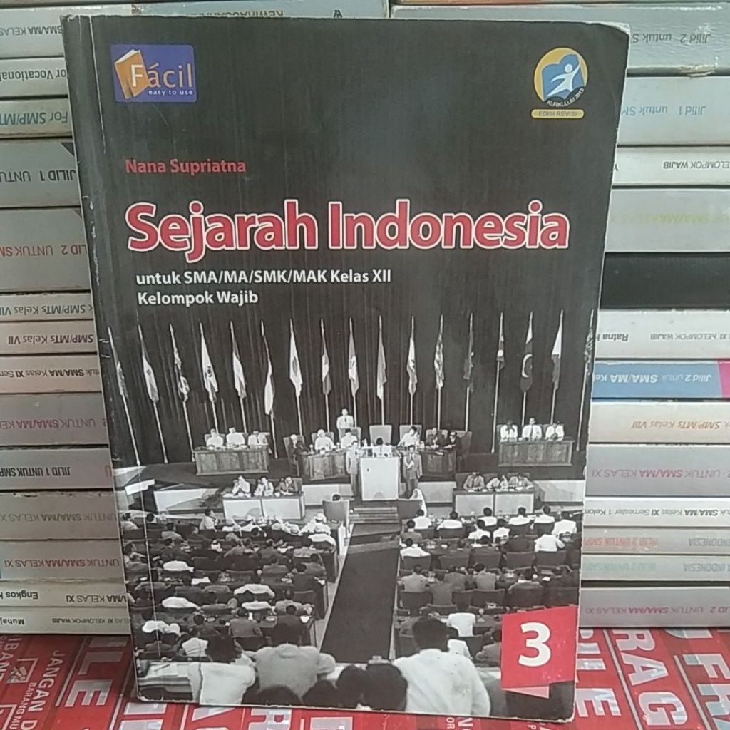 Buku sejarah indonesia kurikulum 2013 revisi SMA kls 3-12/X11 grafindo