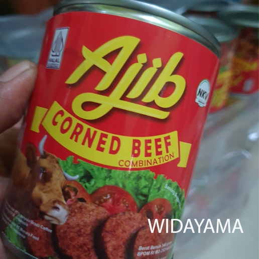 

Kornet Daging Sapi Ajib 340gr