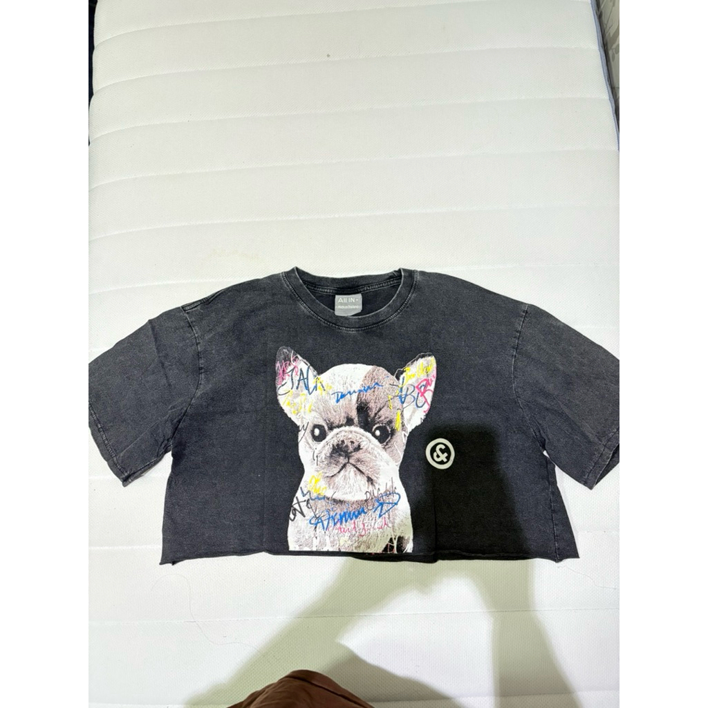 baju crop gambar doggy