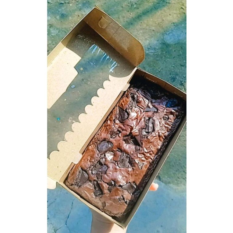 

fudgy brownies double choco