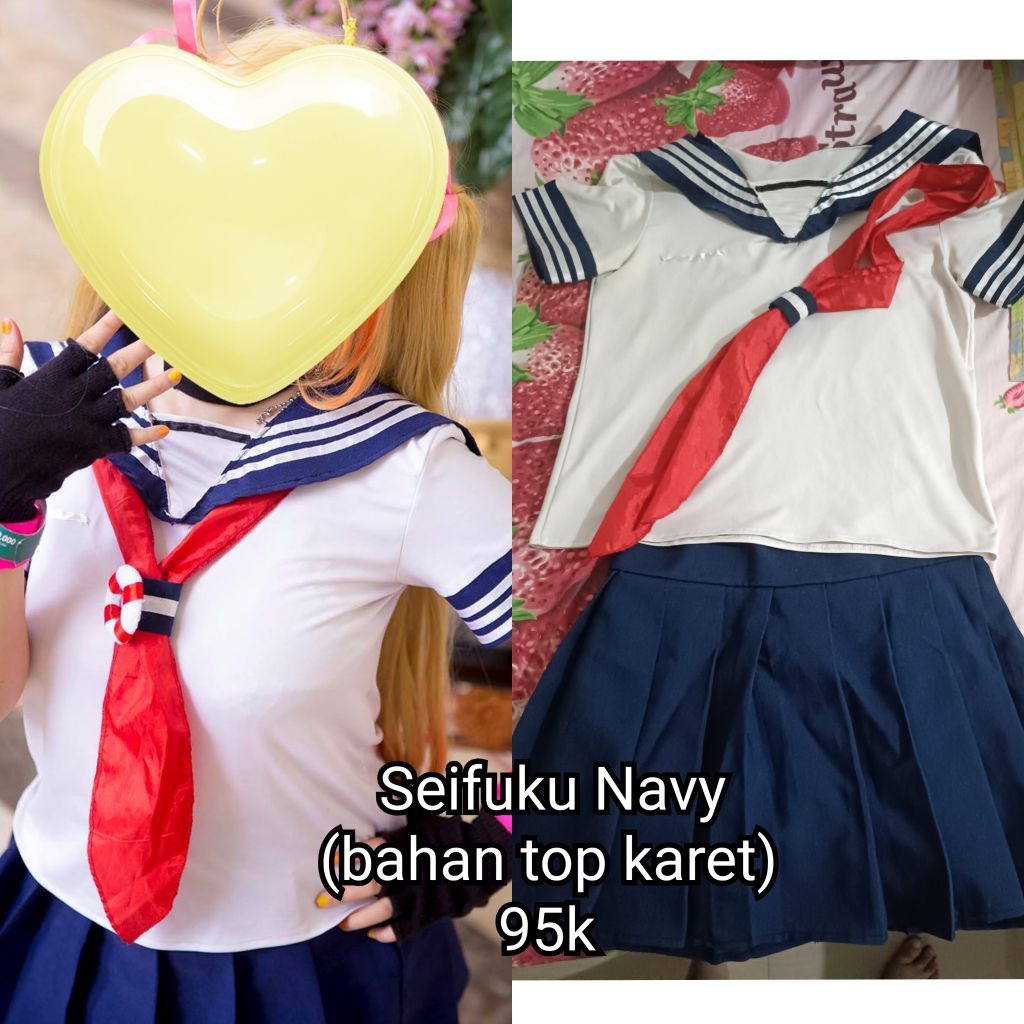 Seifuku School Uniform Cosplay Navy