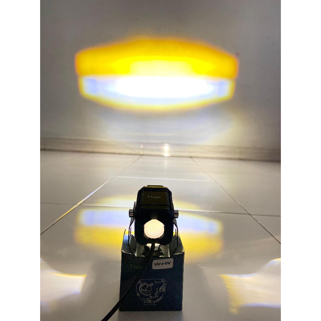 Lampu Tembak Laser T-LIGHT Lampu Tembak Laser  Warna/SUPER TERANG 2 PCS/12V 20W Super Terang LED