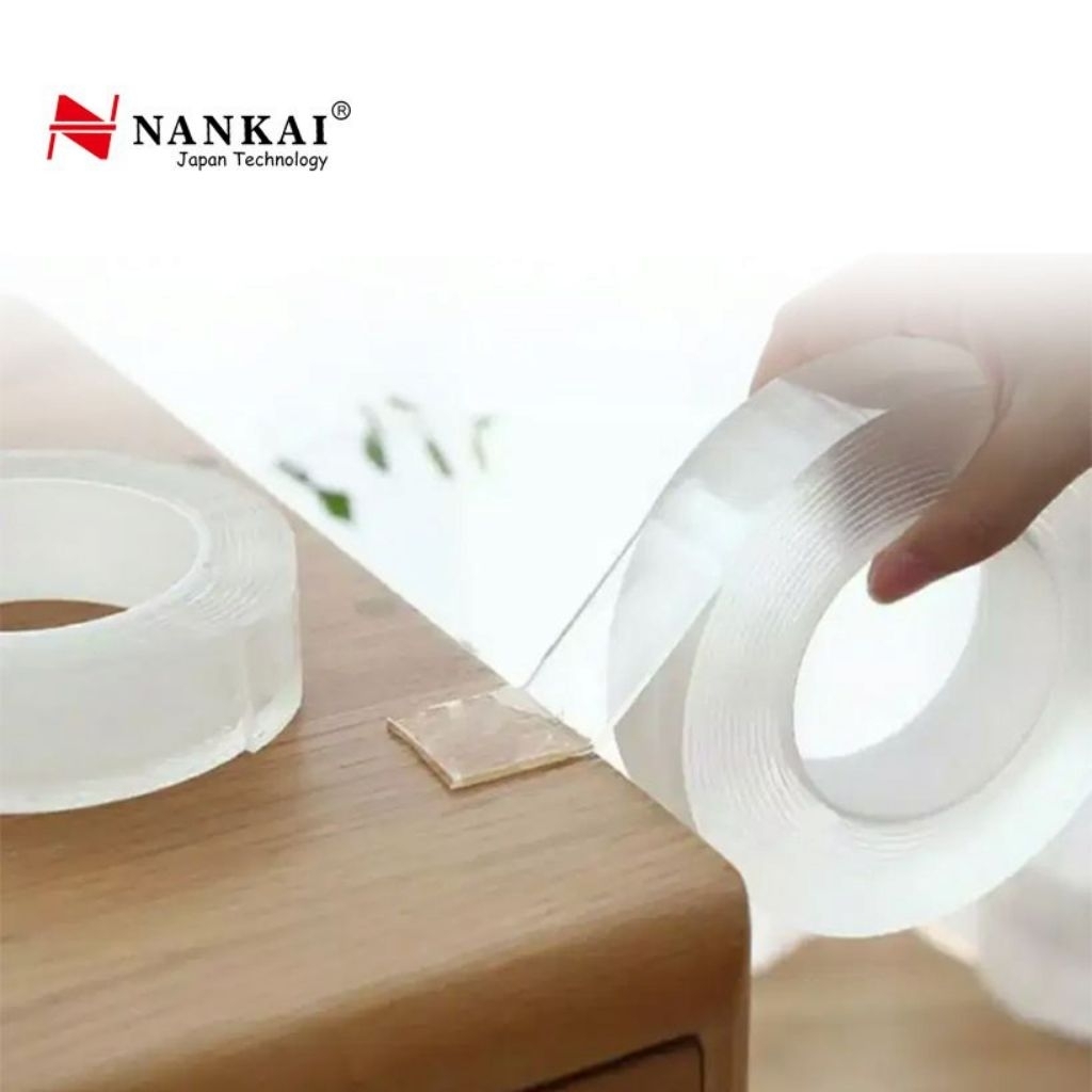 

NANKAI DOUBLE TAPE NANO BENING ACRYLIC FOAM COTTON 2M | LEBAR 30MM TEBAL 1MM