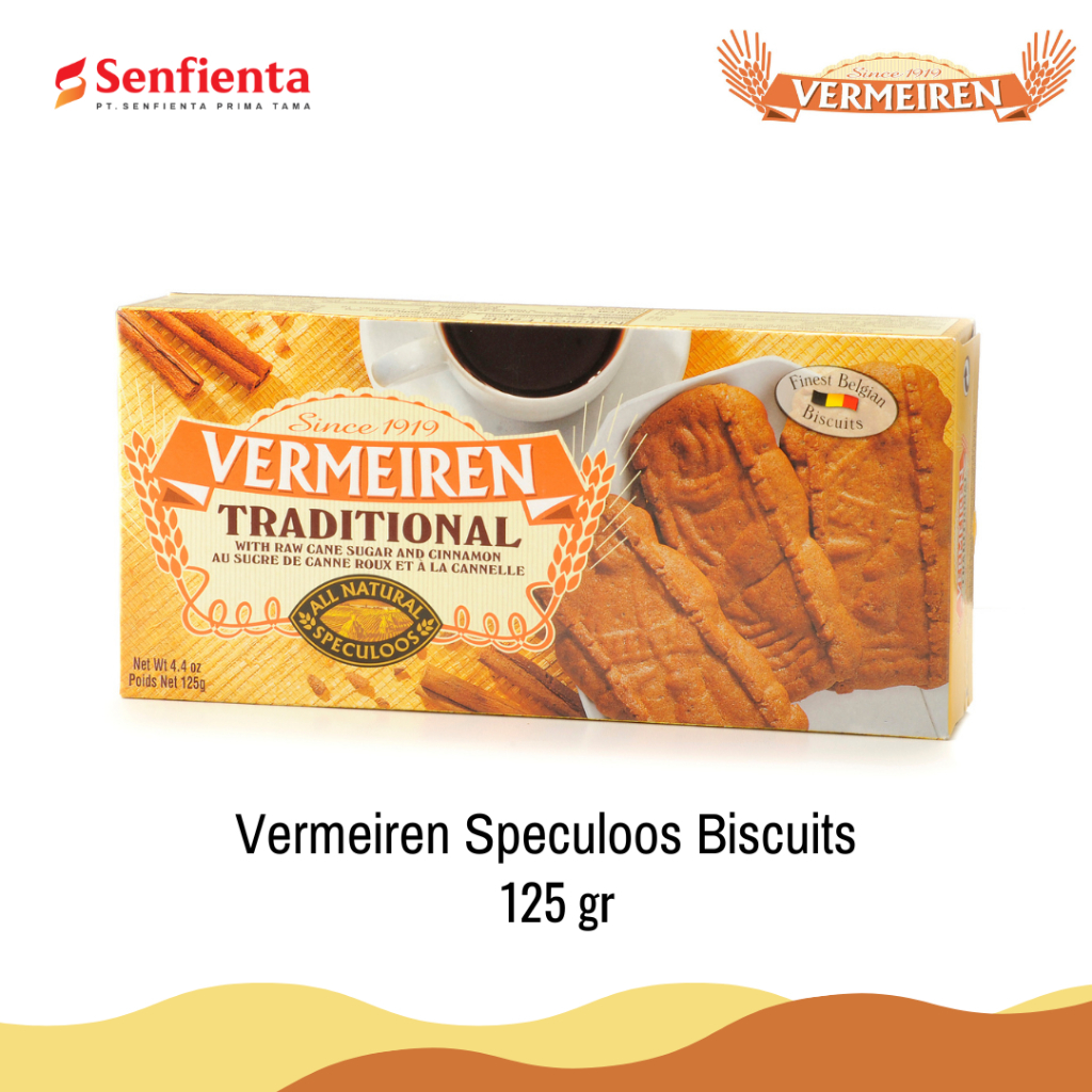 

Vermeiren Speculoos Biscuits 125gr | Speculoos Biskuit