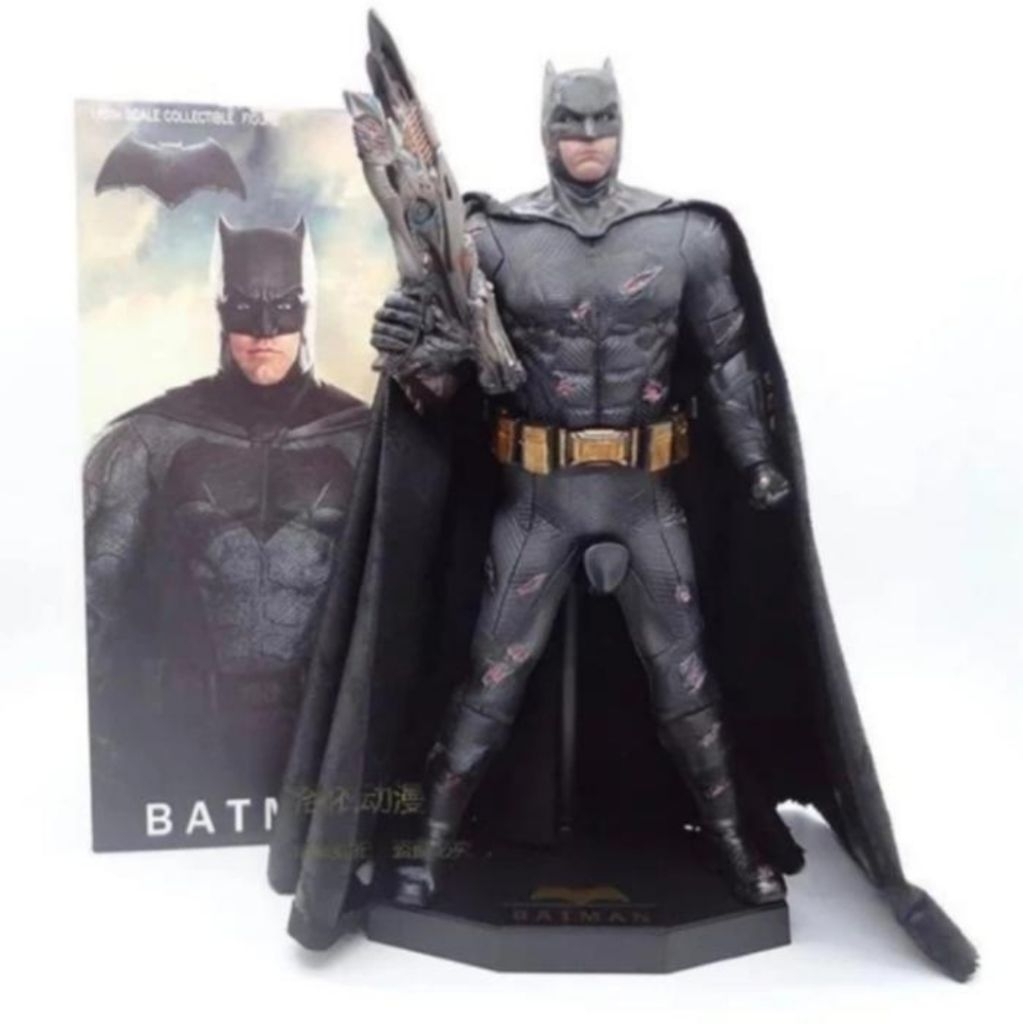 figure batman battle damage team of prototyping