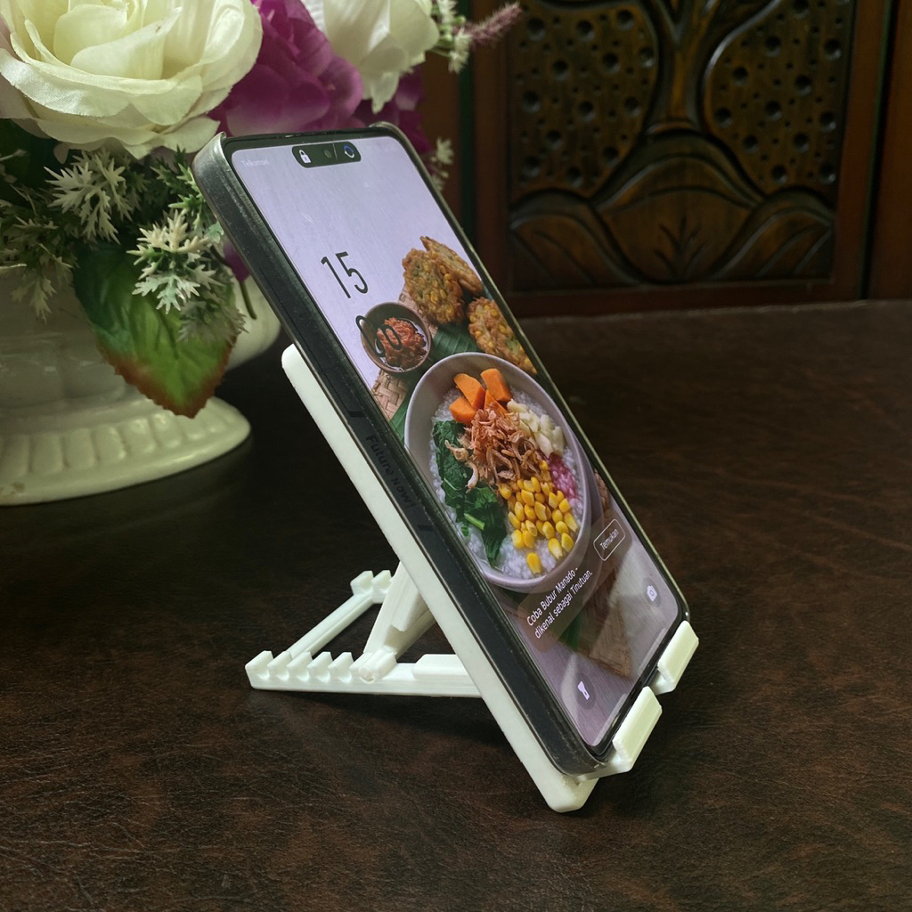 dudukan hp lipat | holder hp lipat