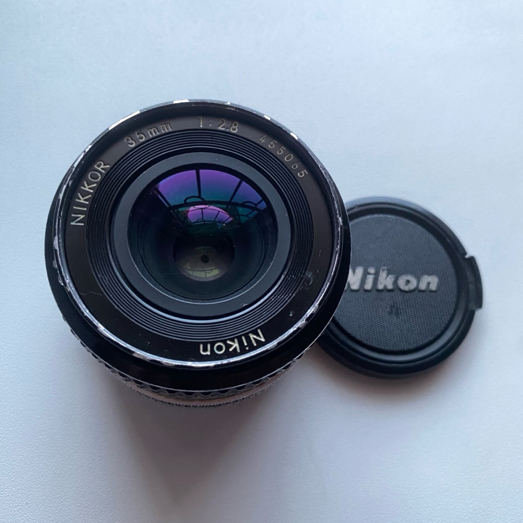 Lensa Manual Nikon 35mm F2.8 AI not AIS