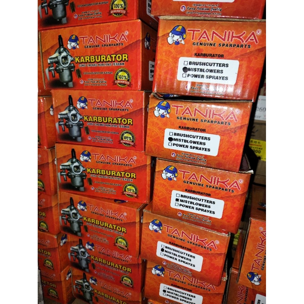 Tanika Karburator 438/338 Turbo Mesin Potong Rumput Original Tanika