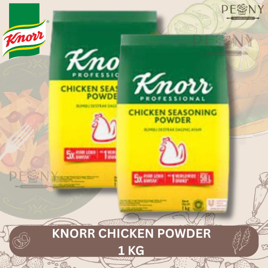 

KNORR CHICKEN POWDER 1 KG/KNORR BUMBU PENYEDAP MAKANAN