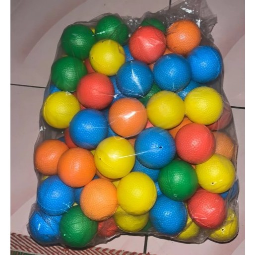 BOLA PING PONG Tekstur Kulit Jeruk / Bola Pingpong Mainan Anak Mandi Bola