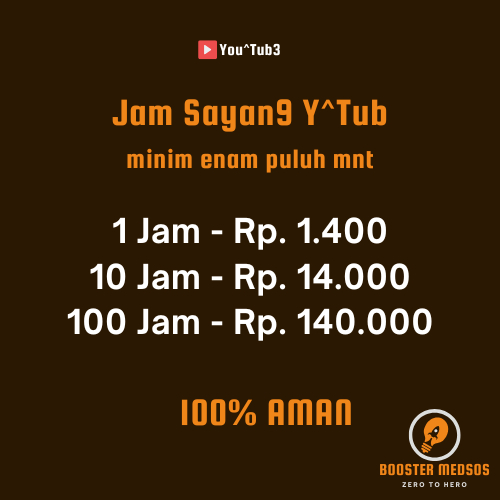 Maksimalkan Jam Tayang YouTube Anda Durasi Minimal Enam Puluh Menit