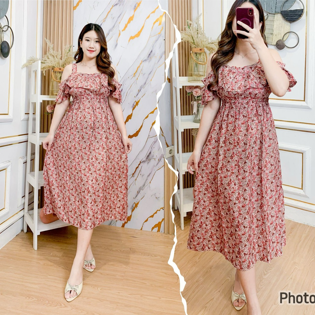 Daster Marion Daster//Dress Model Sabrina Rayon Motif