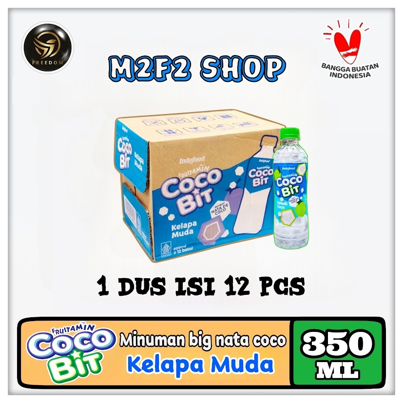 

Fruitamin Minuman Cocobit Splash Coco | Kelapa Muda Botol Pet - 350 ml (Kemasan Karton)