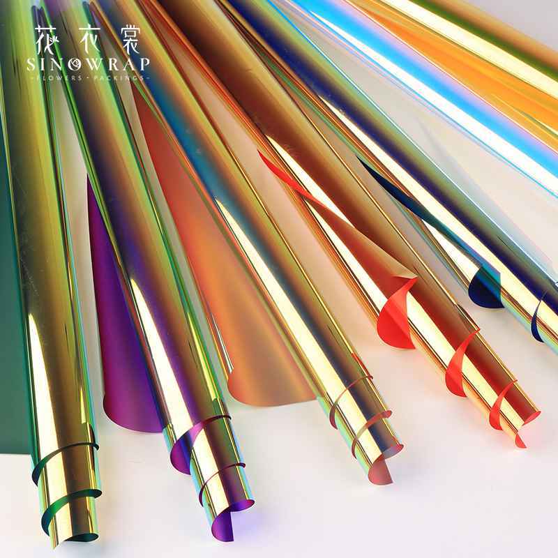 

(PACK) Cellophane Hologram 2 Warna/Kertas Buket Hologram