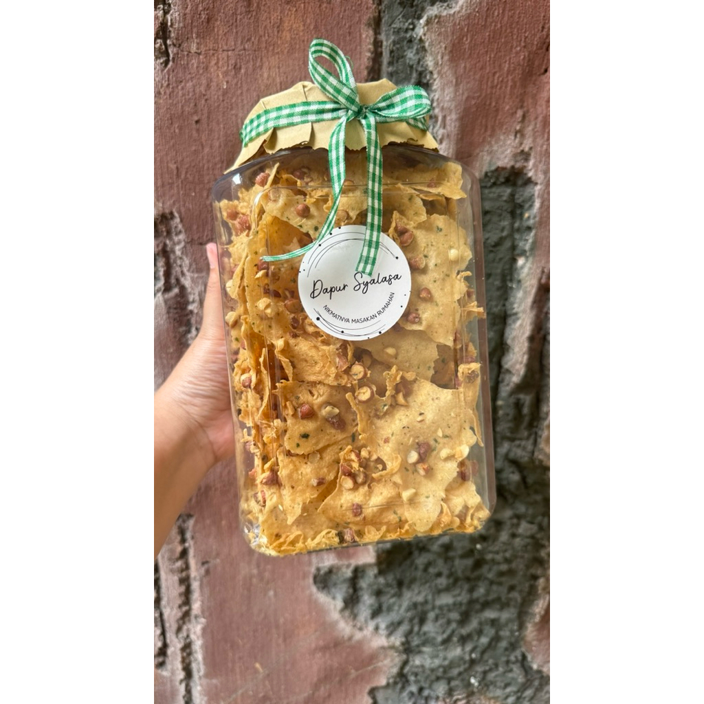 

Rempeyek Kacang Tanah Toples