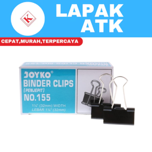 

Klip kertas / Binder Clip Kenko 155 +