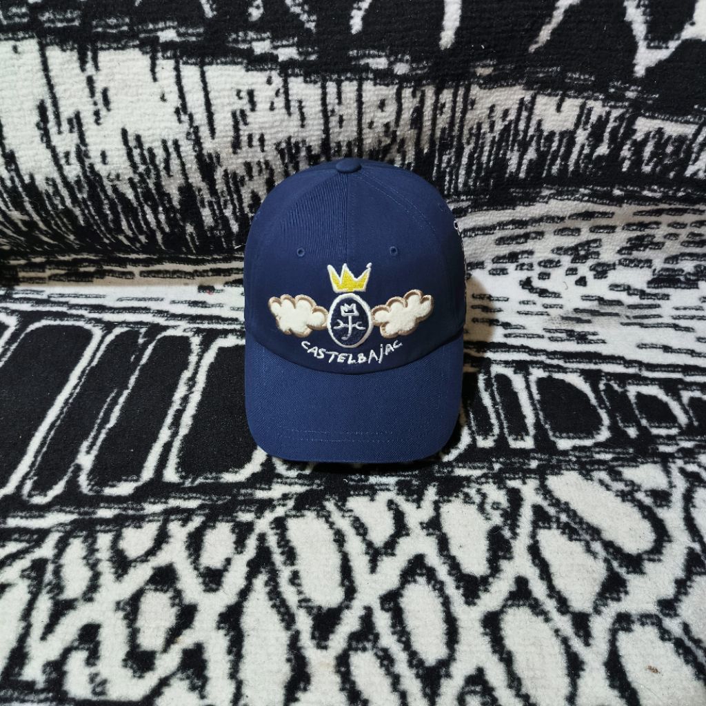 Baseball caps castel bajac logo navy