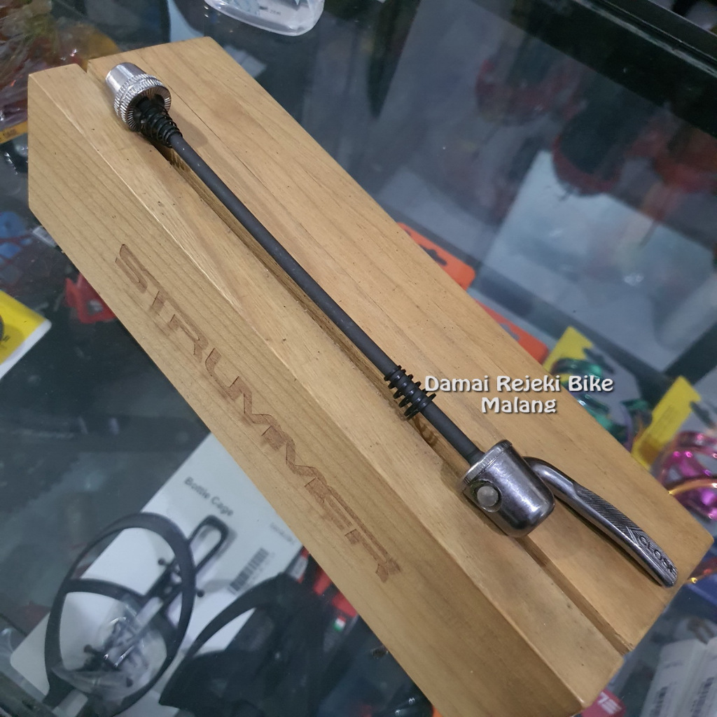 QR skewer - as quick release Strummer model Shimano cocok untuk bike trainer