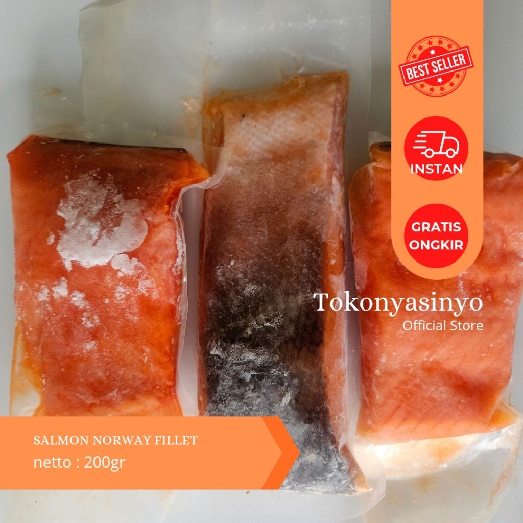 

Salmon Fillet Norway 200gr — Segar & Premium