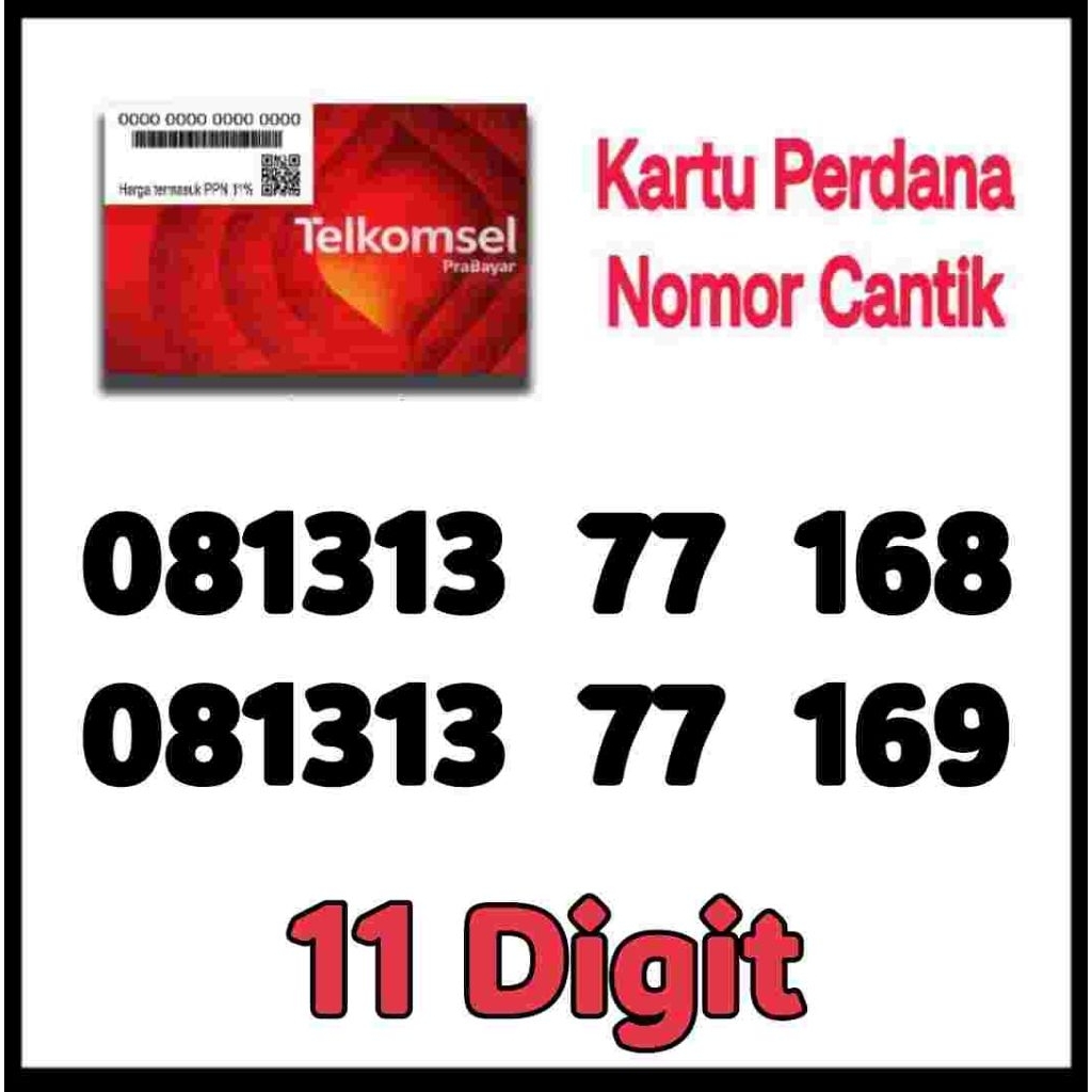 PERDANA TELKOMSEL NOMOR CANTIK SIMPATI 11 DIGIT