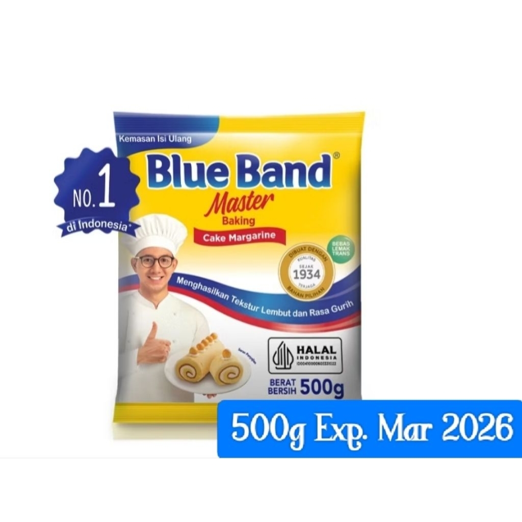 

Blue Band Margarine 500g Exp. Mar 2026