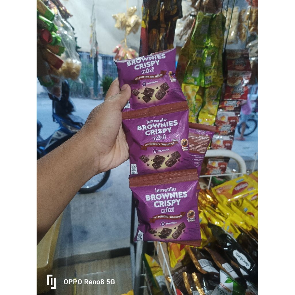 

BROWNIES CRISPY MINI HARGA PER PC