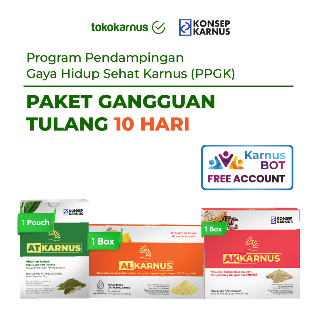 Program Pendampingan Gangguan Tulang Konsep Karnus - 10 Hari