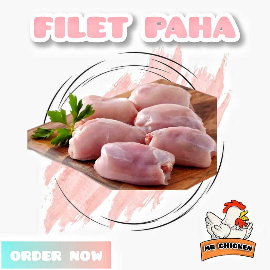 

Paha Ayam Fillet Tanpa Tulang Dan Kulit Halal 1 Kg