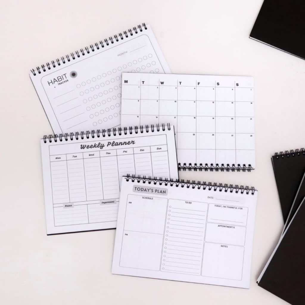 

PLANNER BOOK A5 _DAILY PLANNER_WEEKLY PLANNER_MONTHLY PLANNER TO DOLIST BUKU CATATAN PLANNER