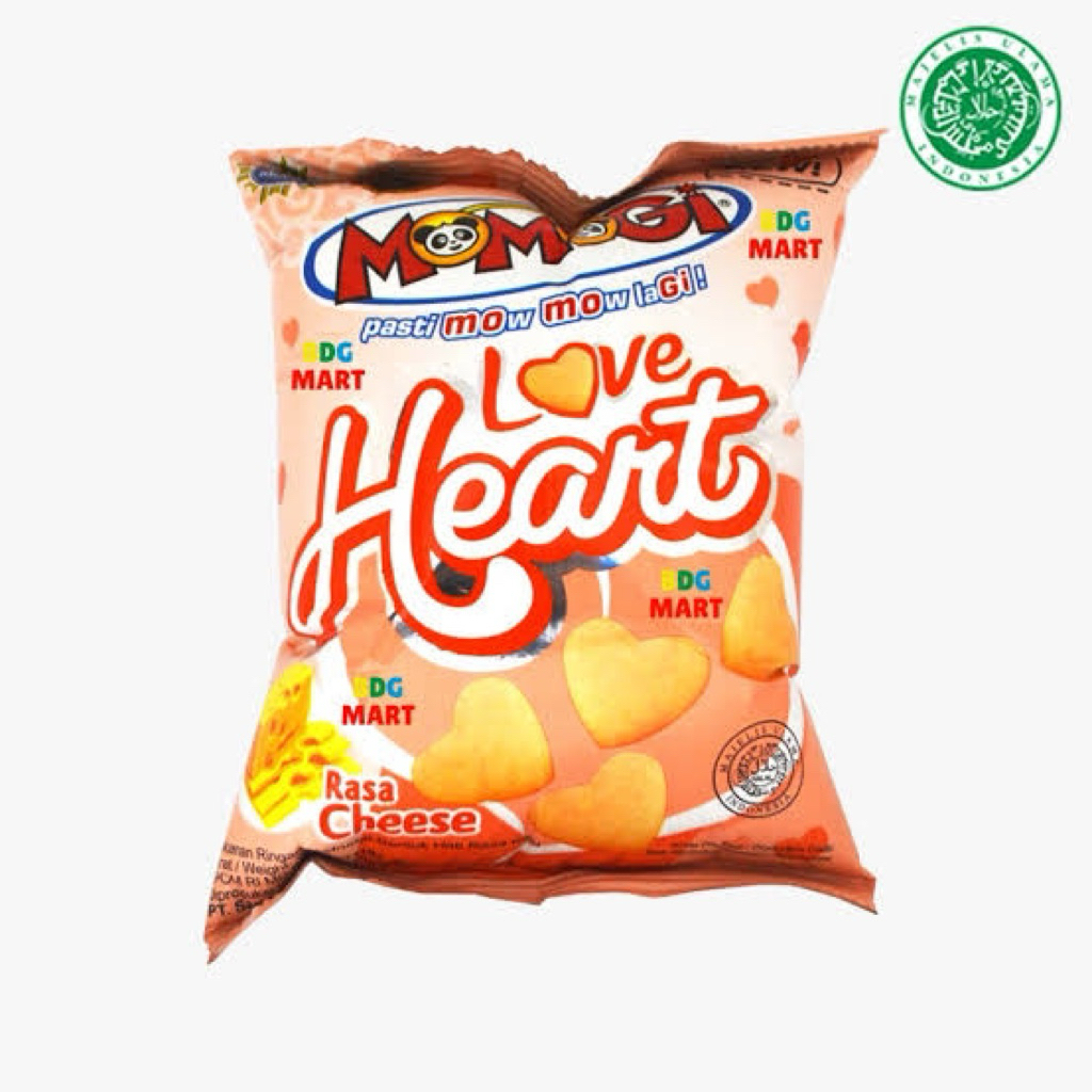 

Momogi Love Heart - Keju/Cheese - 20gr (10pcs)