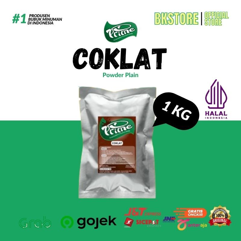 

Premium Powder Prime Rasa Coklat / Premium Bubuk minuman Tanpa Gula 1 Kg - COKLAT/ BUBUK MINUMAN TANPA GULA PREMIUM RASA COKLAT POWDER DRINK 1 KG BEST SELLER