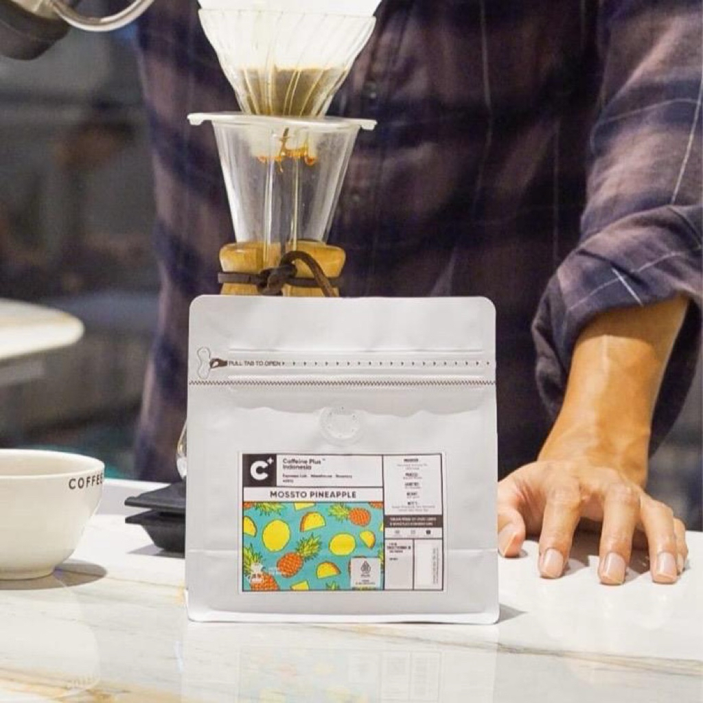 

Biji Kopi Arabica Single Origin Mossto Pinneapple - Mossto Process 200 gr / Manual Brew Coffee