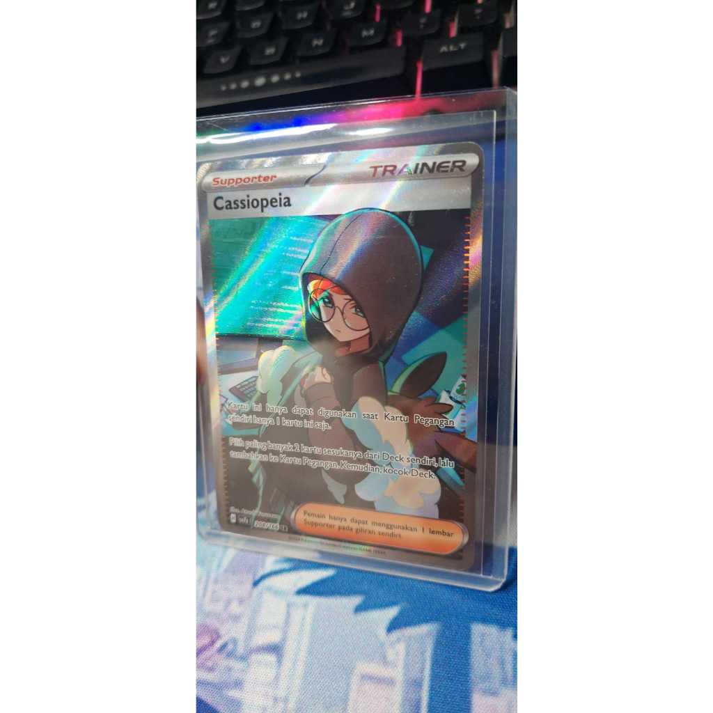 Kartu Pokemon Cassiopeia SR 208/166 sv7s