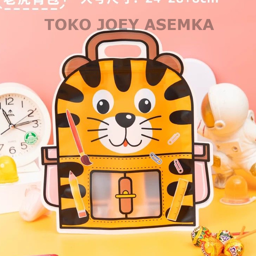 

PLASTIK ZIPPER MACAN TIGER HARIMAU ULANG TAHUN GOODIE BAG GOODY ULTAH HAMPERS BINGKISAN SOUVENIR