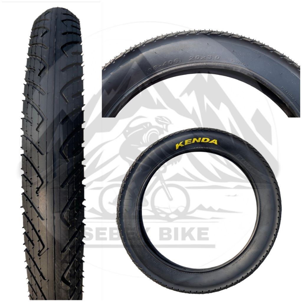 Ban Luar Sepeda BMX 20 x 3.0 / 20 x 3.00 Kenda BanBesar Ban Jumbo original