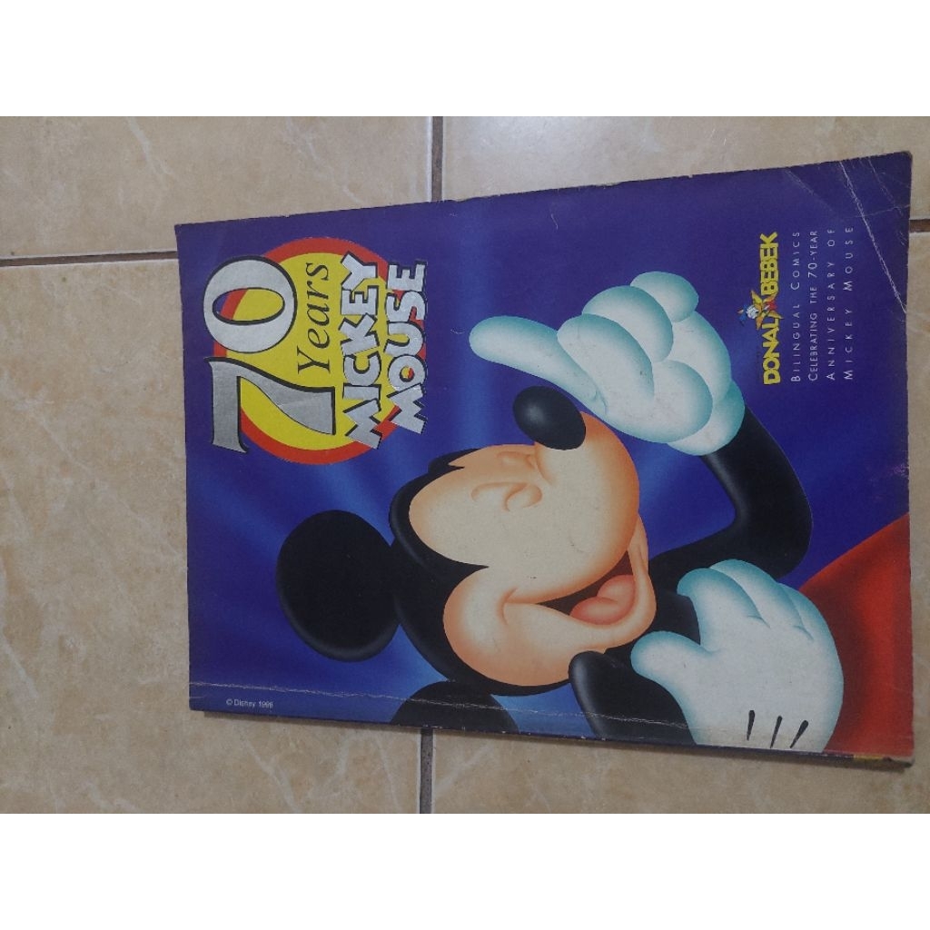 komik 70 years micky mouse