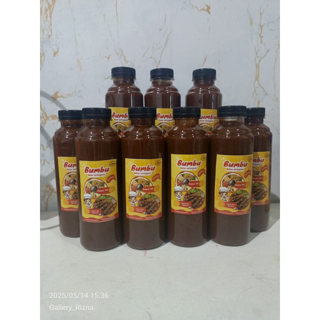 

bumbu bakar oles serbaguna Dan bisa untuk marinas Atau campuran masakan