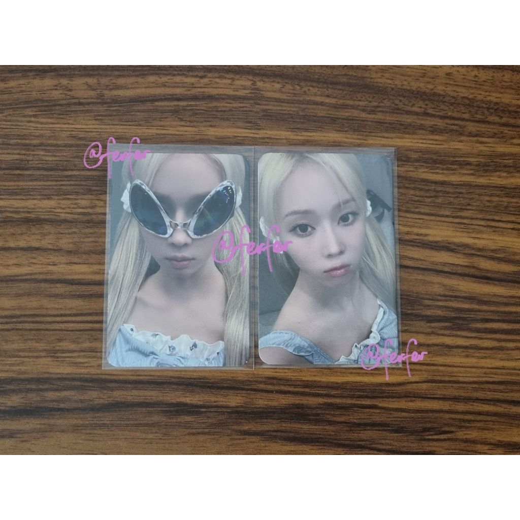 [READY BOOKED] aespa Winter Photocard Official PC Armageddon yes24 unboxing event set