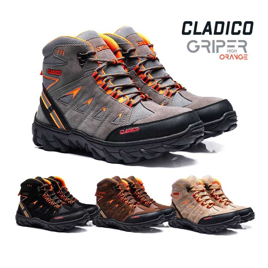 Cladico Sepatu Boots Hiking Gunung muncak Riding Cladico Griper HIgh