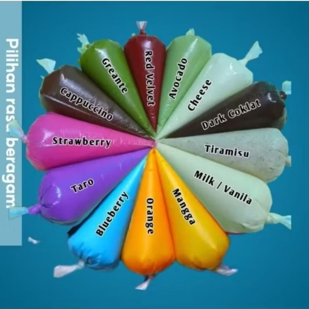 

extra toping di glaze reapack 60 gram collins dip glaze