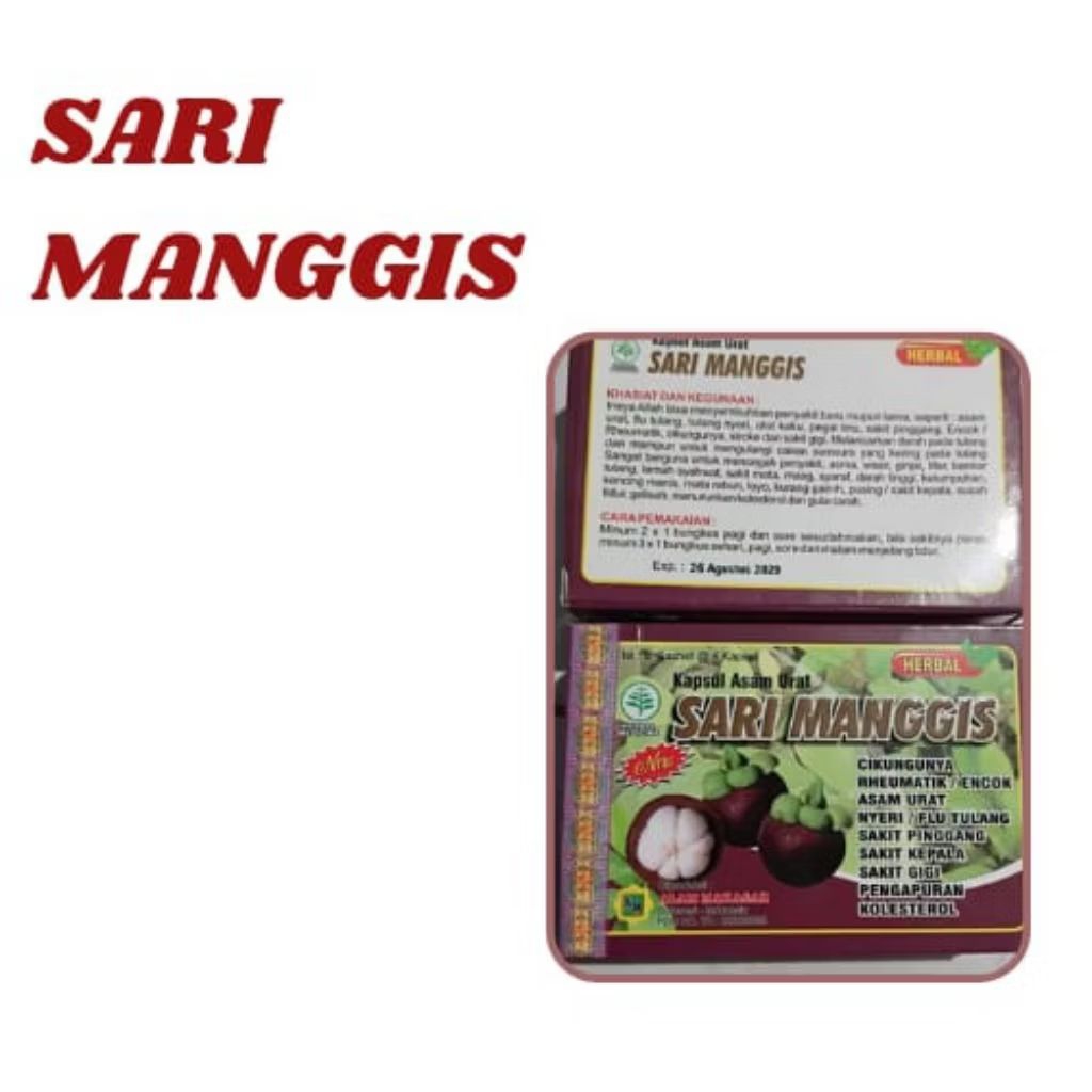 

new,,herbal sari manggis original