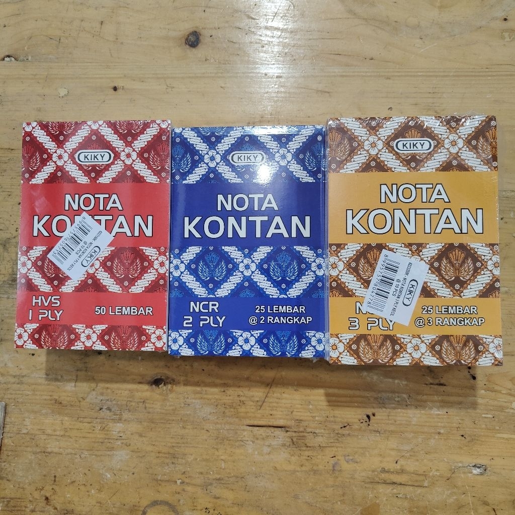 

1 Pak Nota Kontan KIKY