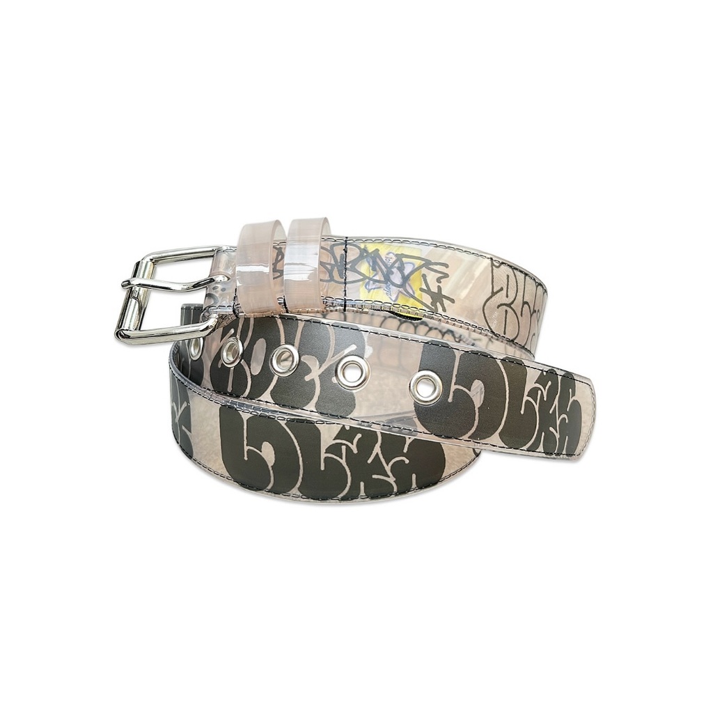 THROW UP PVC BELT Blue Boyz x Lolas Hardwear